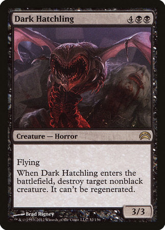 Dark Hatchling [Planechase 2012] | Good Games Cannington
