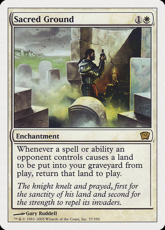 Sacred Ground [Ninth Edition] | Good Games Cannington