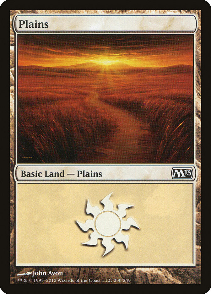 Plains (230) [Magic 2013] | Good Games Cannington