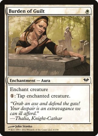 Burden of Guilt [Dark Ascension] | Good Games Cannington