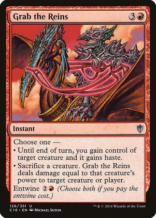 Grab the Reins [Commander 2016] | Good Games Cannington