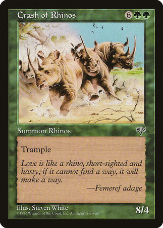 Crash of Rhinos [Mirage] | Good Games Cannington