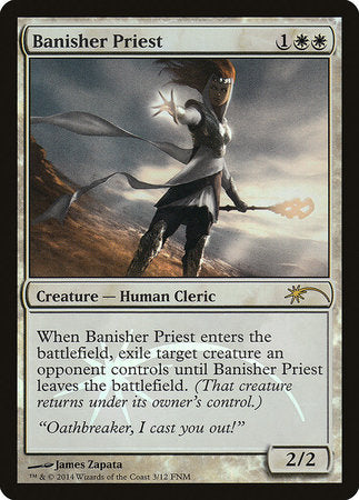 Banisher Priest [Friday Night Magic 2014] | Good Games Cannington