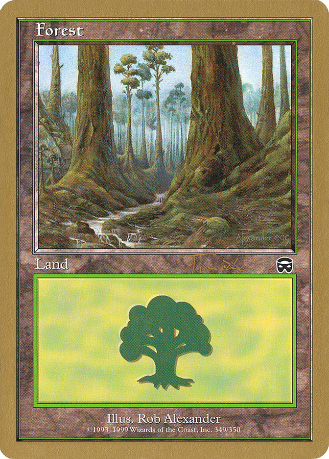 Forest (jt349) (Jan Tomcani) [World Championship Decks 2001] | Good Games Cannington