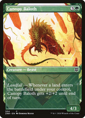 Canopy Baloth (Showcase) [Zendikar Rising] | Good Games Cannington