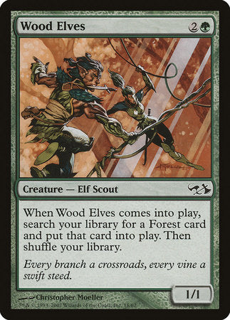 Wood Elves [Duel Decks: Elves vs. Goblins] | Good Games Cannington