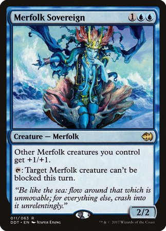 Merfolk Sovereign [Duel Decks: Merfolk vs. Goblins] | Good Games Cannington