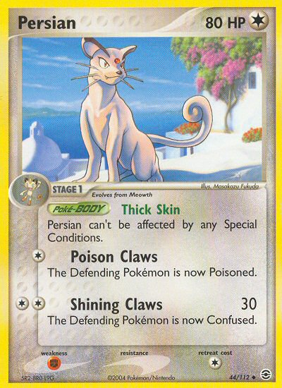 Persian (44/112) [EX: FireRed & LeafGreen] | Good Games Cannington