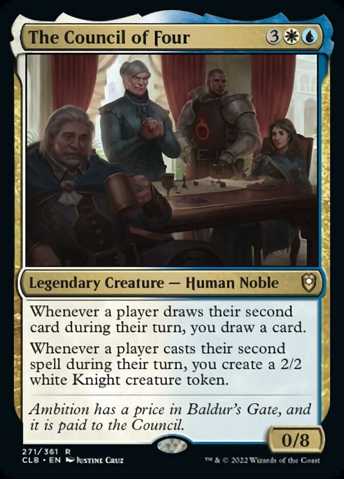 The Council of Four [Commander Legends: Battle for Baldur's Gate] | Good Games Cannington