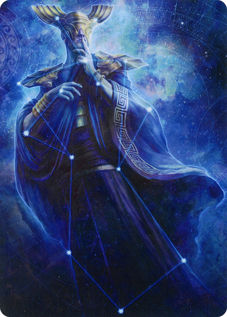 Atris, Oracle of Half-Truths Art Card [March of the Machine Art Series] | Good Games Cannington