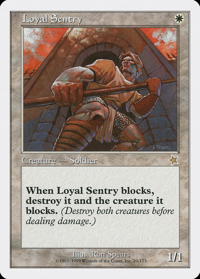 Loyal Sentry [Starter 1999] | Good Games Cannington