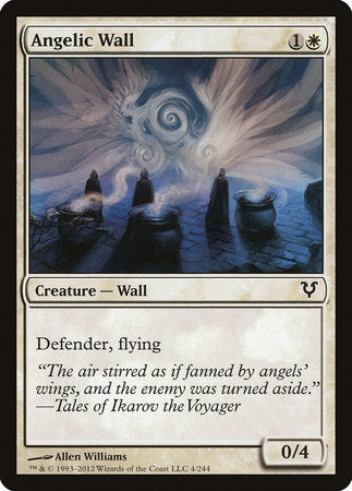 Angelic Wall [Avacyn Restored] | Good Games Cannington