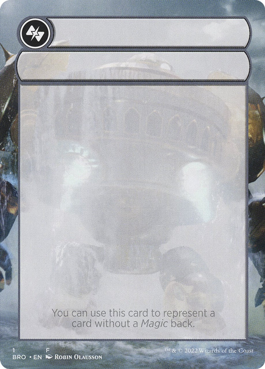 Helper Card [The Brothers' War Tokens] | Good Games Cannington