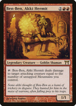 Ben-Ben, Akki Hermit [Champions of Kamigawa] | Good Games Cannington
