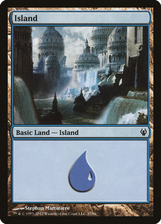 Island (37) [Duel Decks: Izzet vs. Golgari] | Good Games Cannington