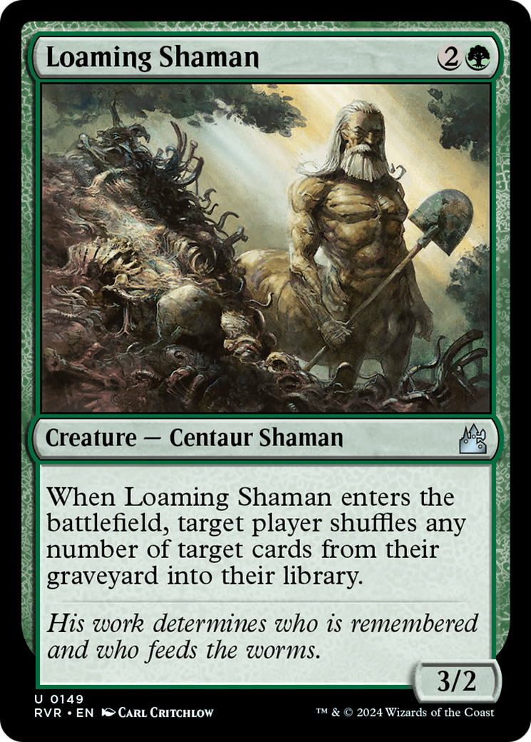 Loaming Shaman [Ravnica Remastered] | Good Games Cannington