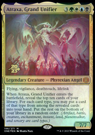 Atraxa, Grand Unifier [Phyrexia: All Will Be One Prerelease Promos] | Good Games Cannington