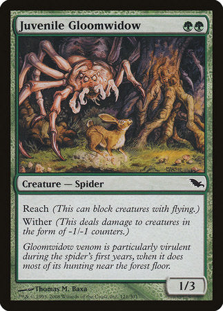 Juvenile Gloomwidow [Shadowmoor] | Good Games Cannington