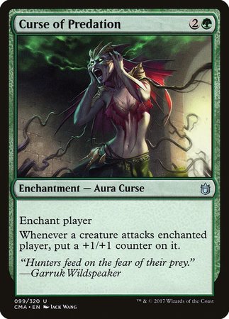 Curse of Predation [Commander Anthology] | Good Games Cannington
