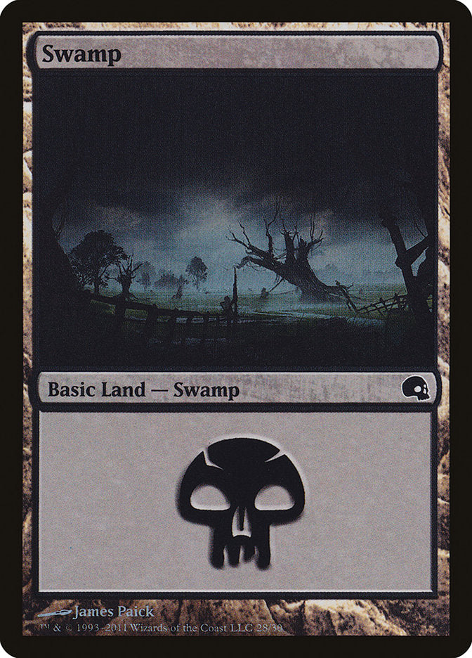 Swamp (28) [Premium Deck Series: Graveborn] | Good Games Cannington