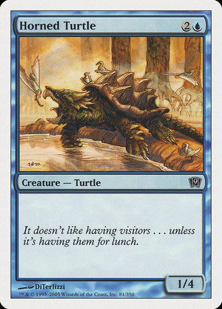 Horned Turtle [Ninth Edition] | Good Games Cannington