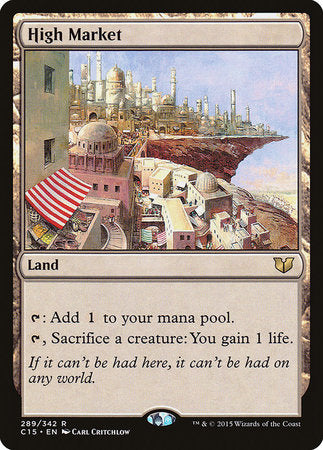 High Market [Commander 2015] | Good Games Cannington