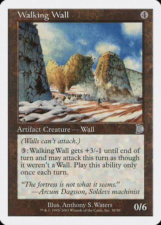 Walking Wall [Deckmasters] | Good Games Cannington