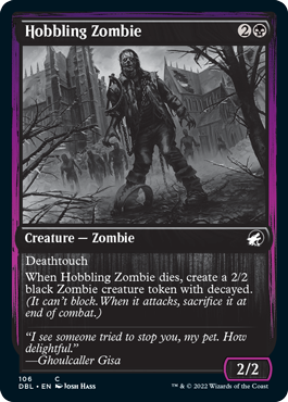 Hobbling Zombie [Innistrad: Double Feature] | Good Games Cannington