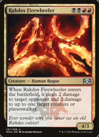 Rakdos Firewheeler [Ravnica Allegiance] | Good Games Cannington