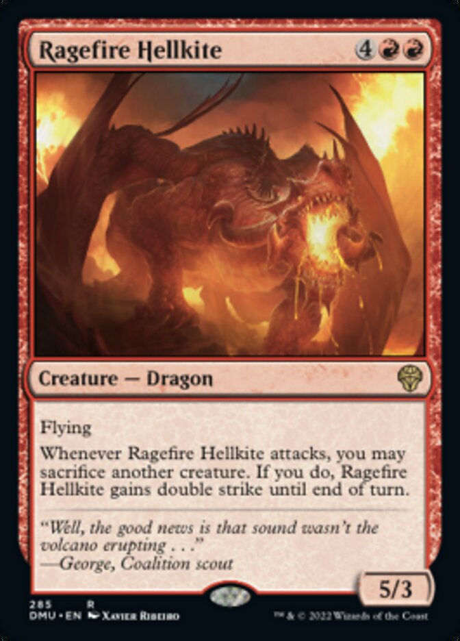 Ragefire Hellkite [Dominaria United] | Good Games Cannington