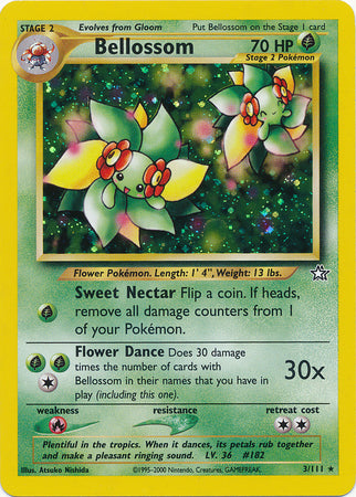 Bellossom (3/111) [Neo Genesis Unlimited] | Good Games Cannington