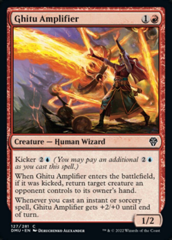 Ghitu Amplifier [Dominaria United] | Good Games Cannington