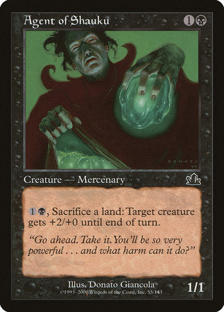 Agent of Shauku [Prophecy] | Good Games Cannington