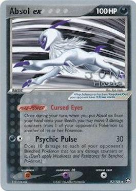 Absol ex (92/108) (Flyvees - Jun Hasebe) [World Championships 2007] | Good Games Cannington