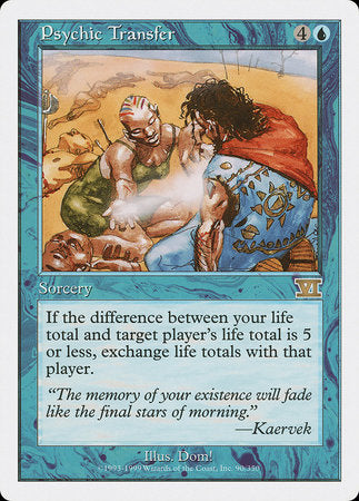 Psychic Transfer [Classic Sixth Edition] | Good Games Cannington