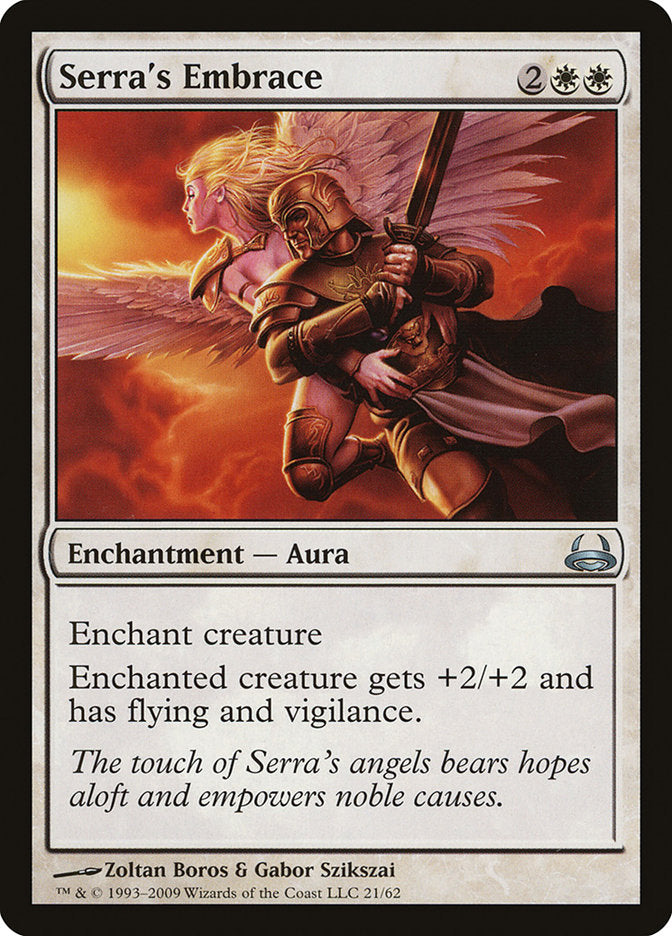 Serra's Embrace [Duel Decks: Divine vs. Demonic] | Good Games Cannington