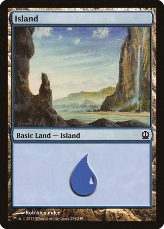 Island (234) [Theros] | Good Games Cannington