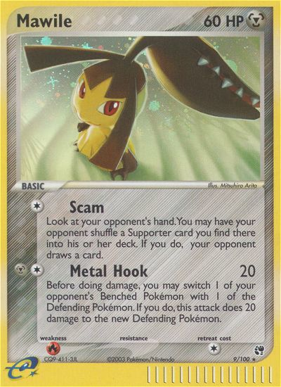 Mawile (9/100) [EX: Sandstorm] | Good Games Cannington
