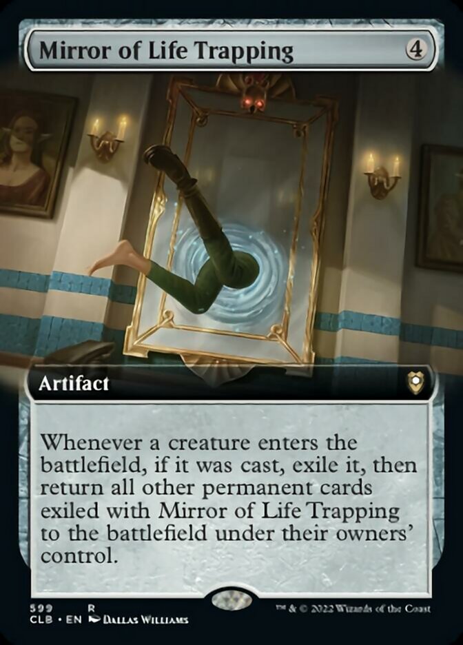 Mirror of Life Trapping (Extended Art) [Commander Legends: Battle for Baldur's Gate] | Good Games Cannington