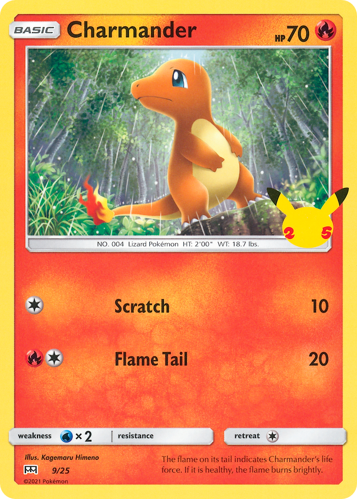 Charmander (9/25) [McDonald's 25th Anniversary] | Good Games Cannington