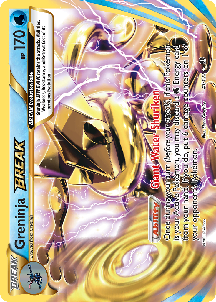 Greninja BREAK (41/122) [XY: BREAKpoint] | Good Games Cannington