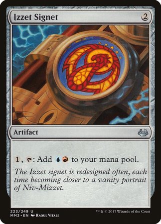 Izzet Signet [Modern Masters 2017] | Good Games Cannington