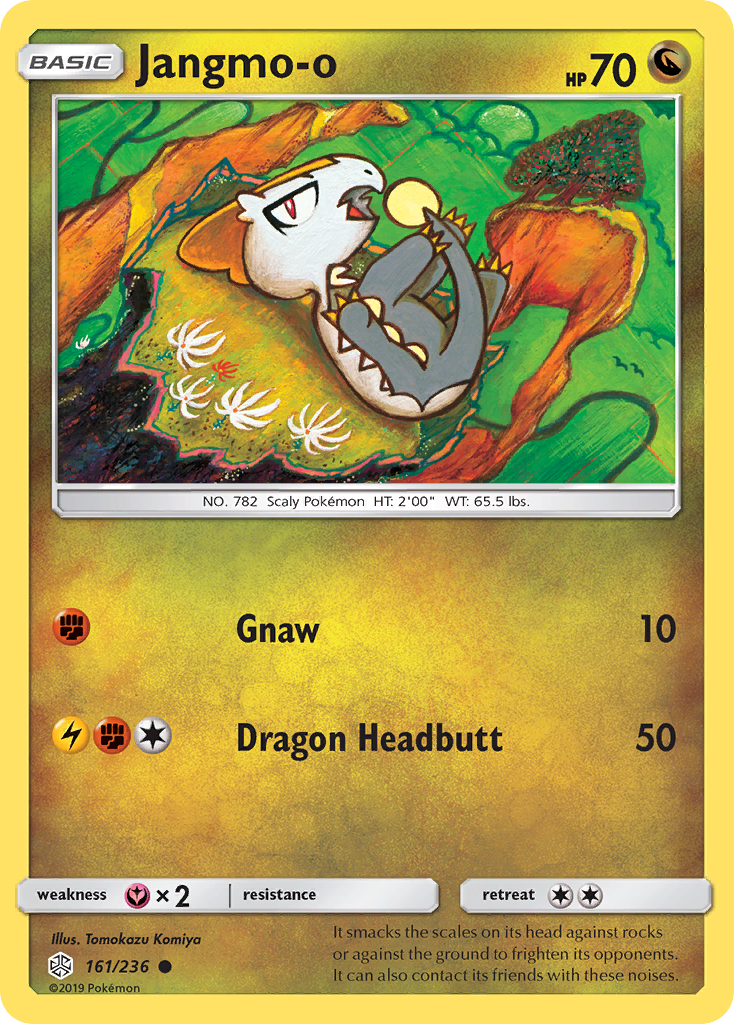 Jangmo-o (161/236) [Sun & Moon: Cosmic Eclipse] | Good Games Cannington