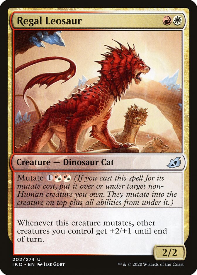 Regal Leosaur [Ikoria: Lair of Behemoths] | Good Games Cannington