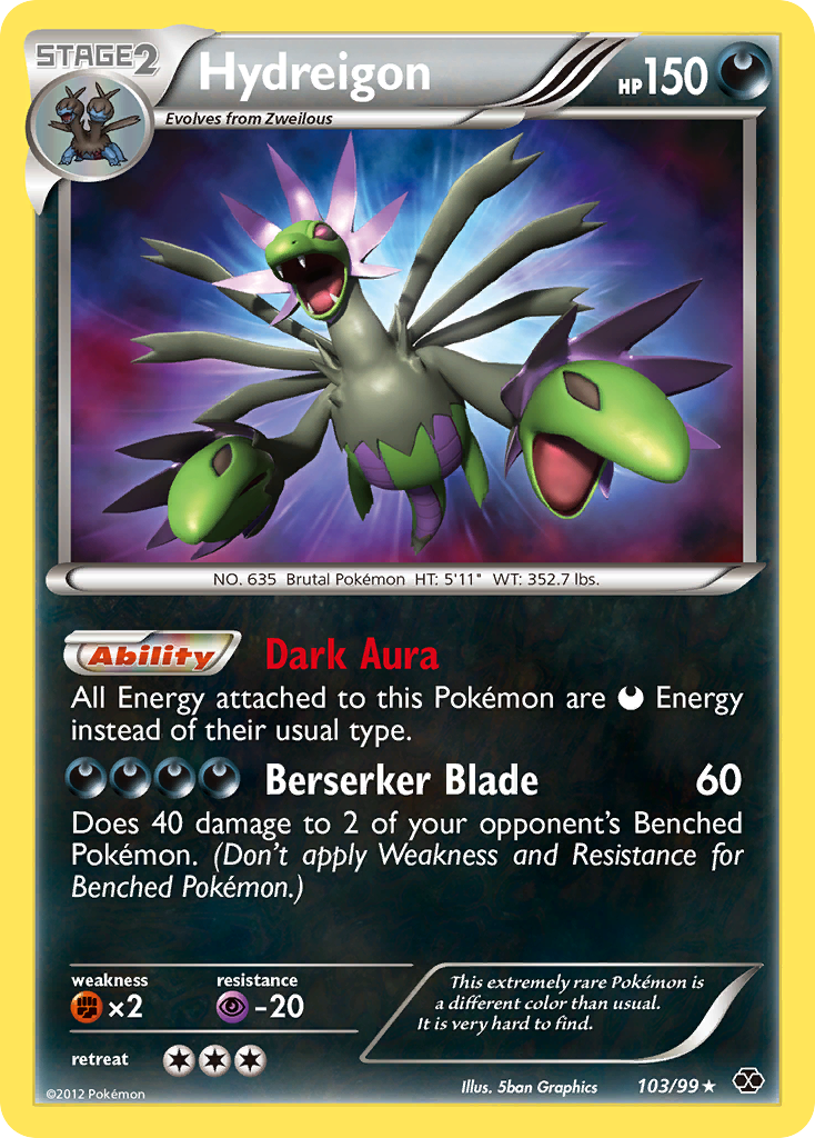 Hydreigon (103/99) [Black & White: Next Destinies] | Good Games Cannington