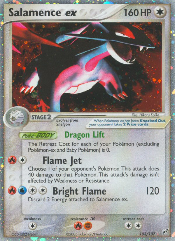 Salamence ex (103/107) [EX: Deoxys] | Good Games Cannington