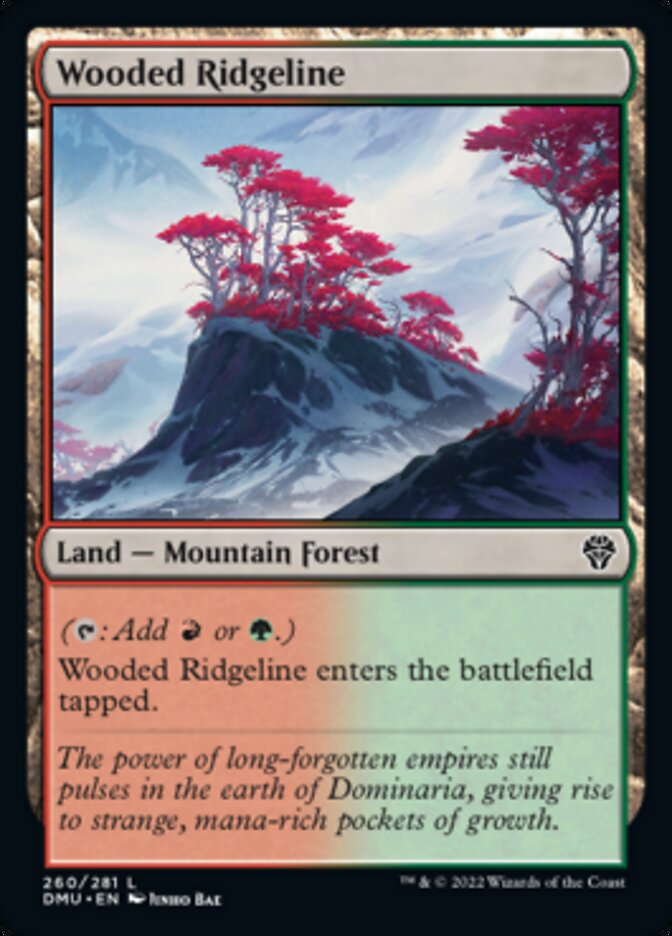 Wooded Ridgeline [Dominaria United] | Good Games Cannington