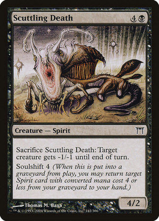 Scuttling Death [Champions of Kamigawa] | Good Games Cannington