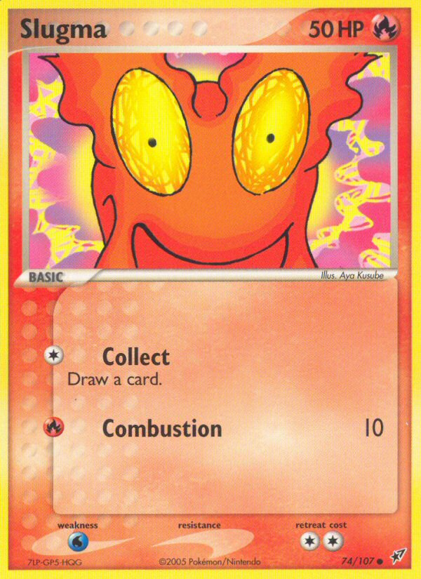 Slugma (74/107) [EX: Deoxys] | Good Games Cannington