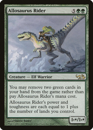 Allosaurus Rider [Duel Decks: Elves vs. Goblins] | Good Games Cannington